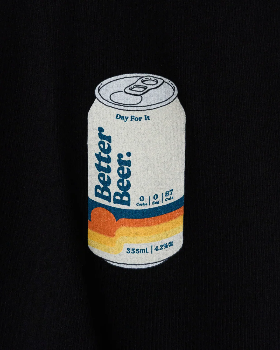 Better Beer Can Tee - Black - Image 2