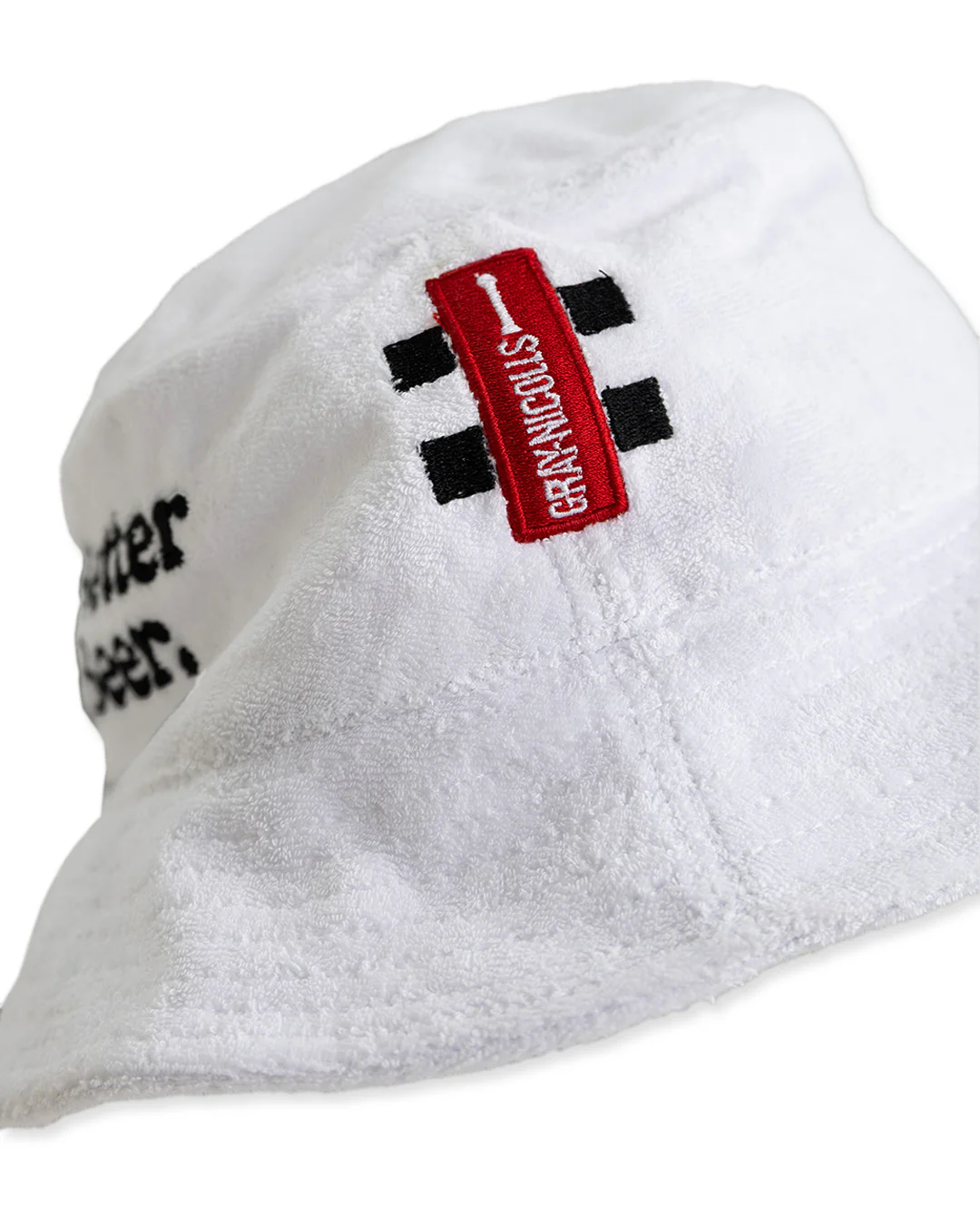 Gray-Nicolls x Better Beer Towelling Bucket Hat - Image 2