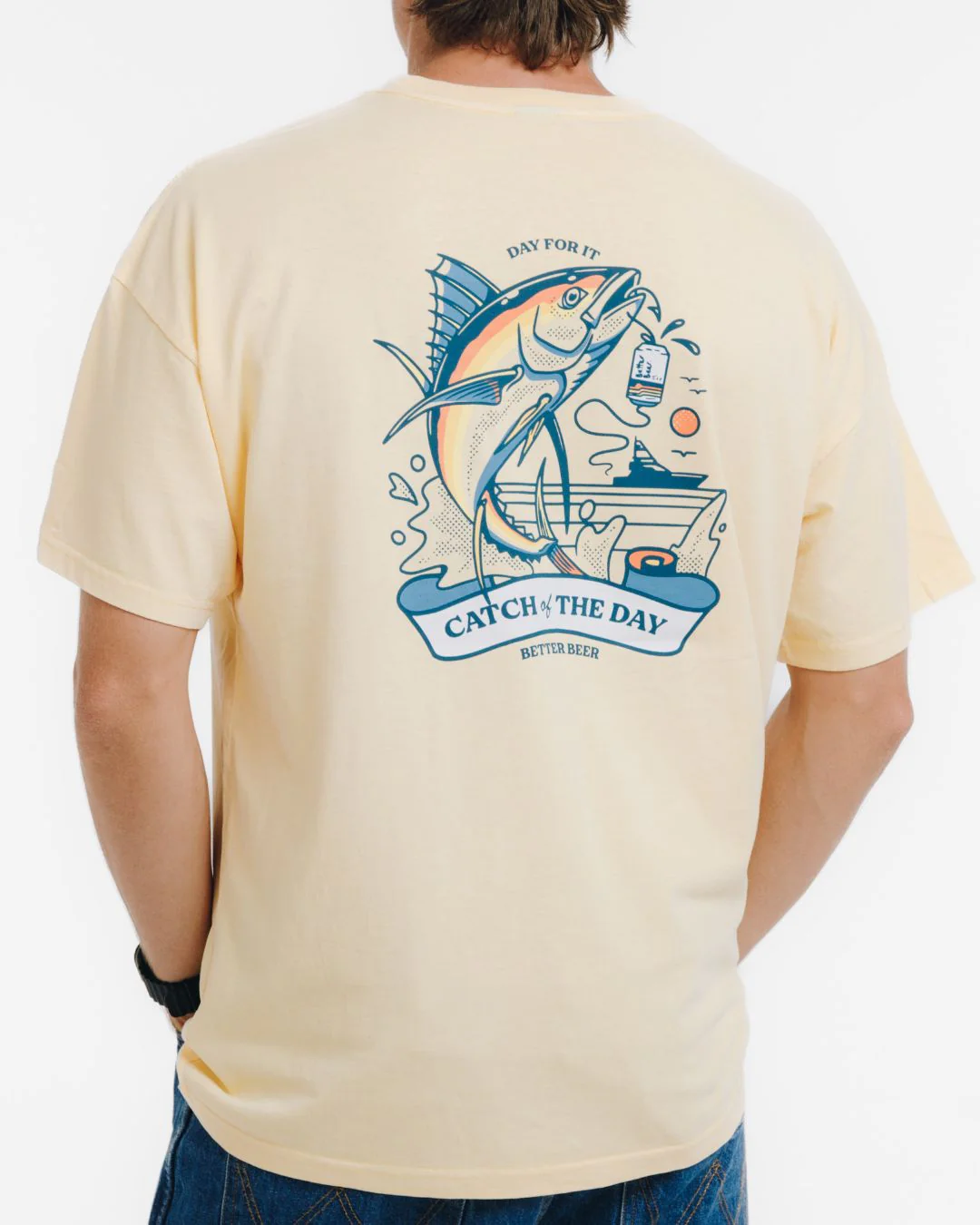 Catch of the Day Tee - Sunray