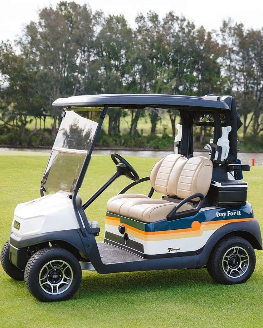 Club Car x Better Beer Golf Cart