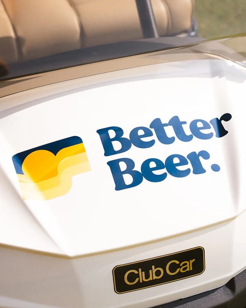 Club Car x Better Beer Golf Cart - Image 2