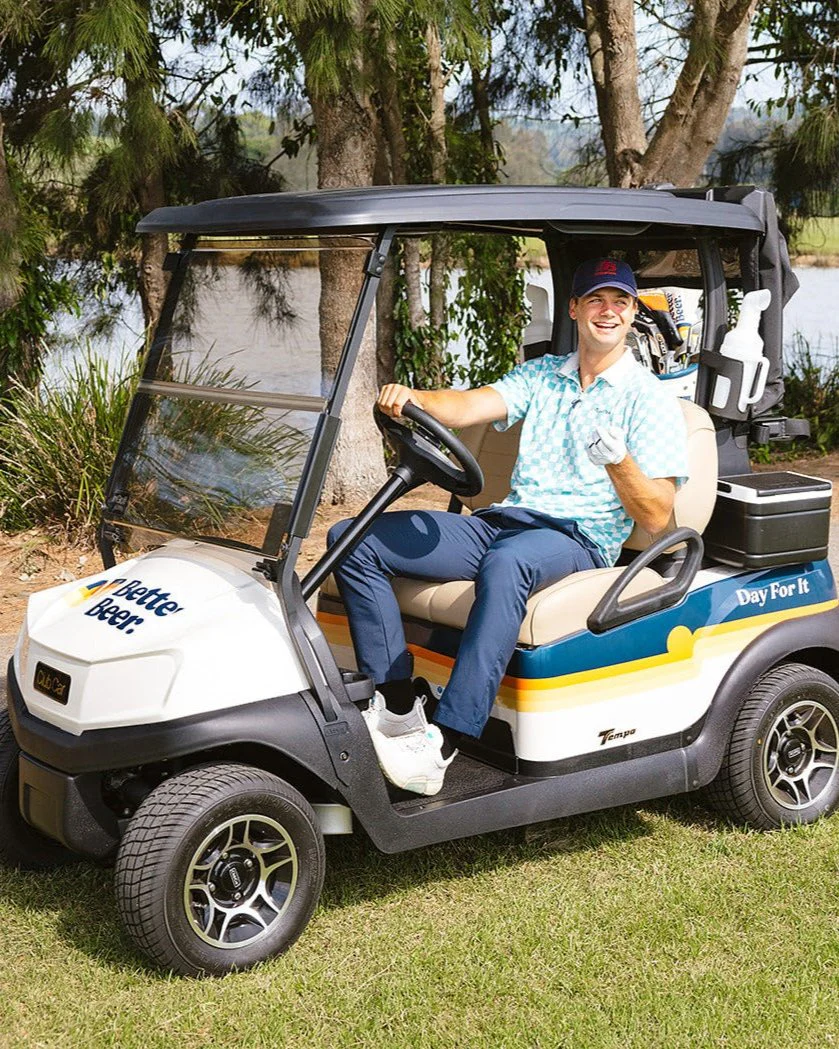 Club Car x Better Beer Golf Cart - Image 4