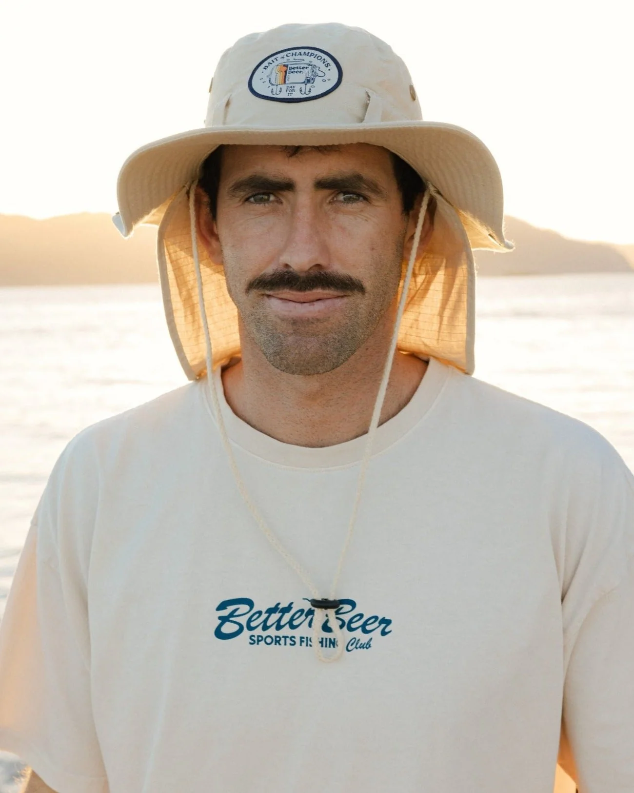 Fishing Club Tee - Mylk White - Image 5