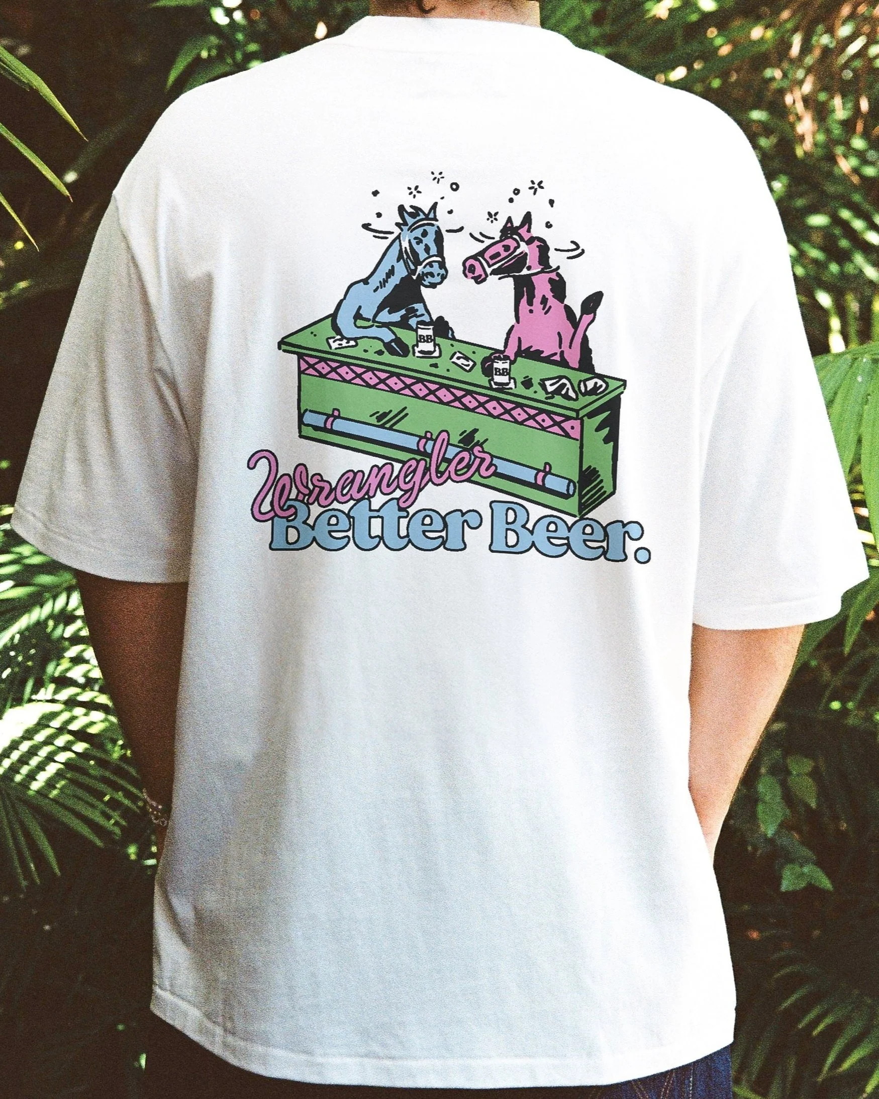 Crazy Eights Slacker Tee - White - Image 2