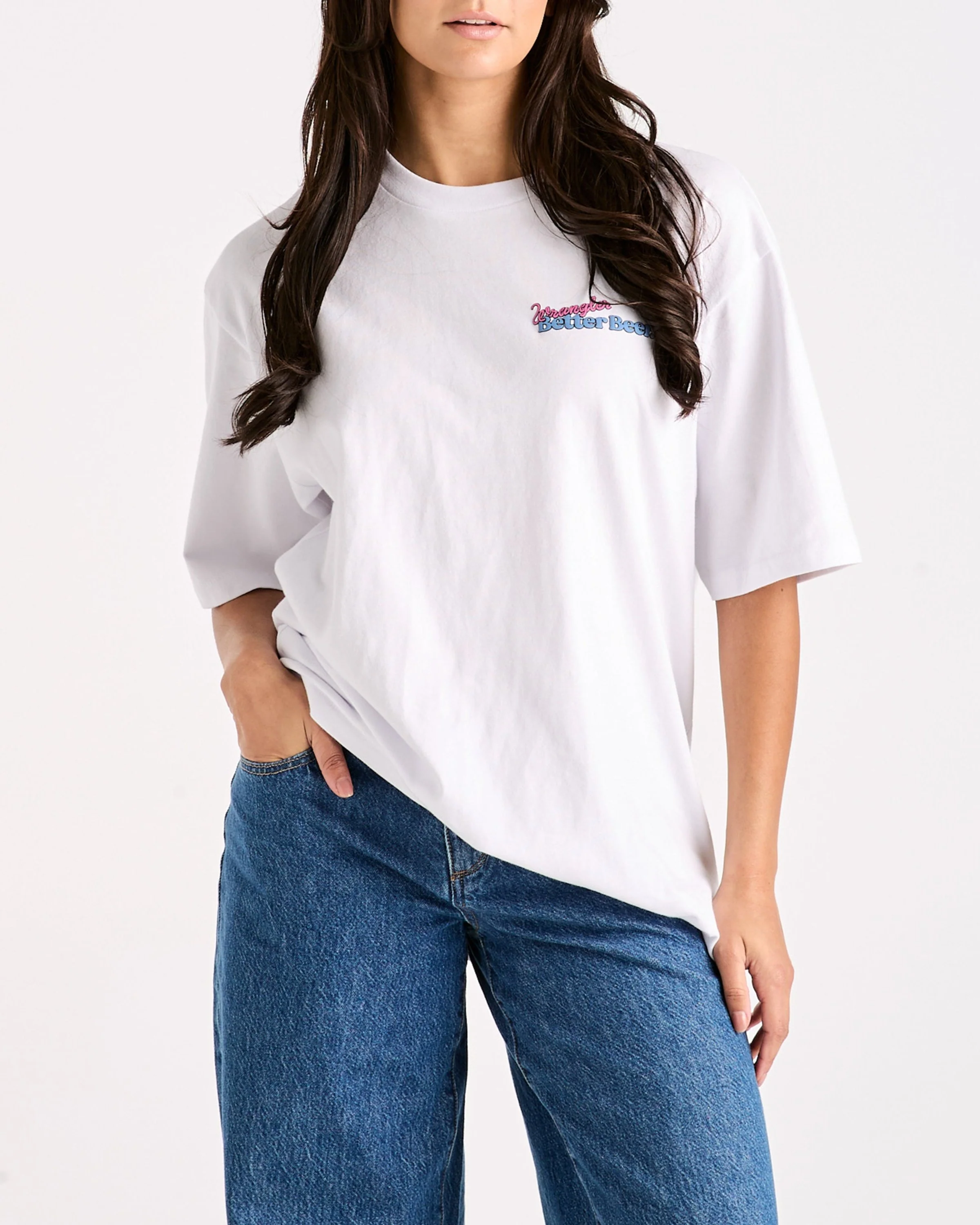Crazy Eights Slacker Tee - White - Image 6