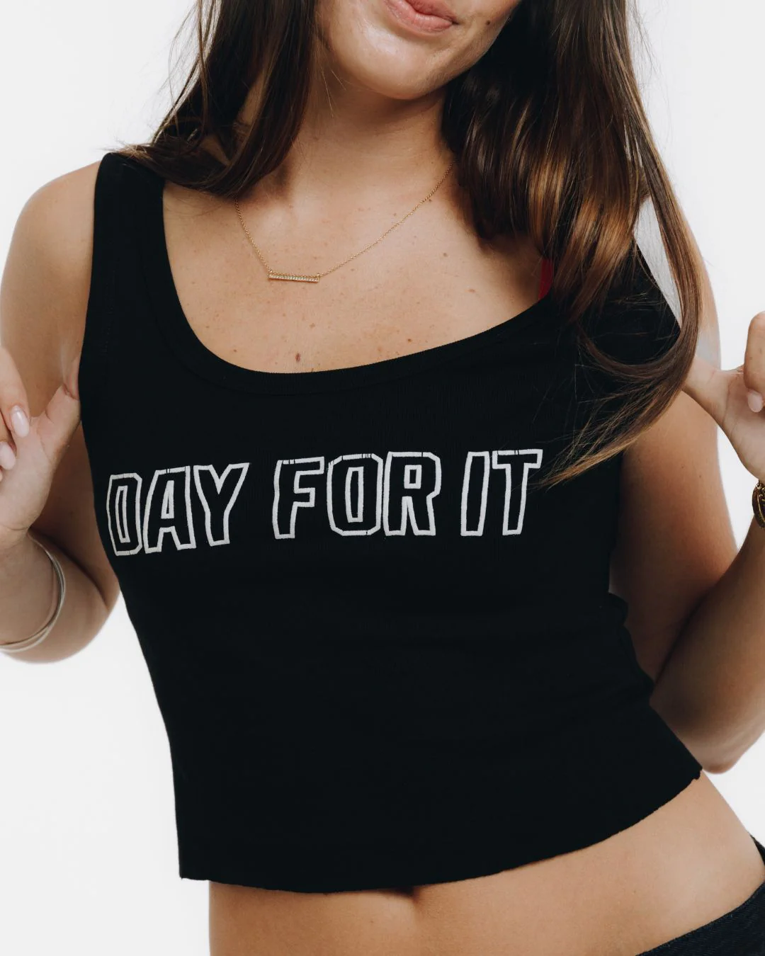 Day For It Cropped Singlet - Image 2