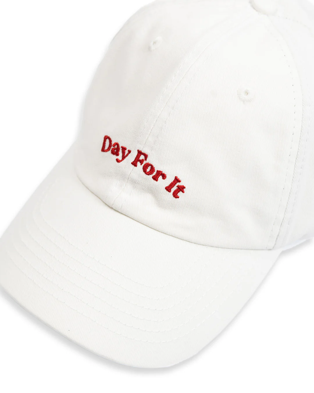 The Dad Cap - White / Red - Image 5