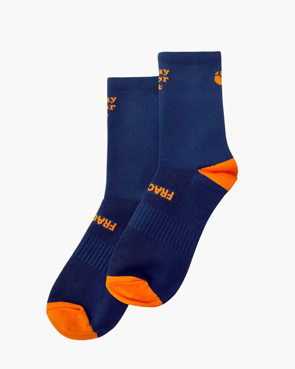 Hill Sprint Socks - Navy/Orange