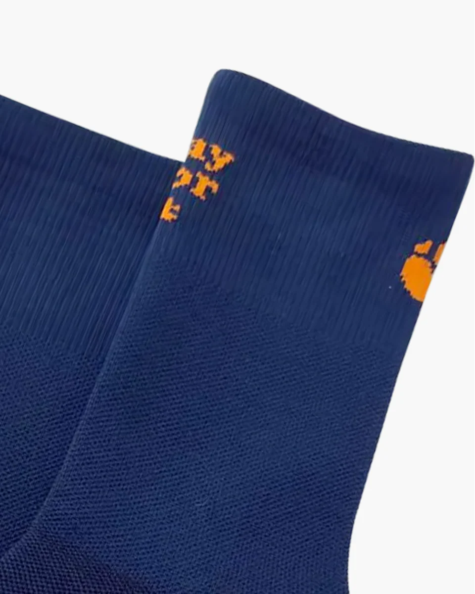 Hill Sprint Socks - Navy/Orange - Image 2