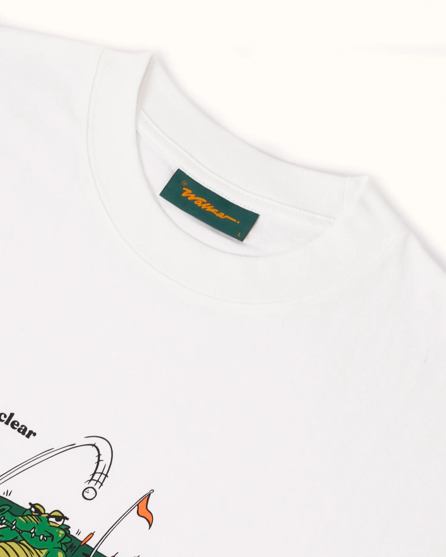 Hazard T-Shirt Vintage White - Image 6
