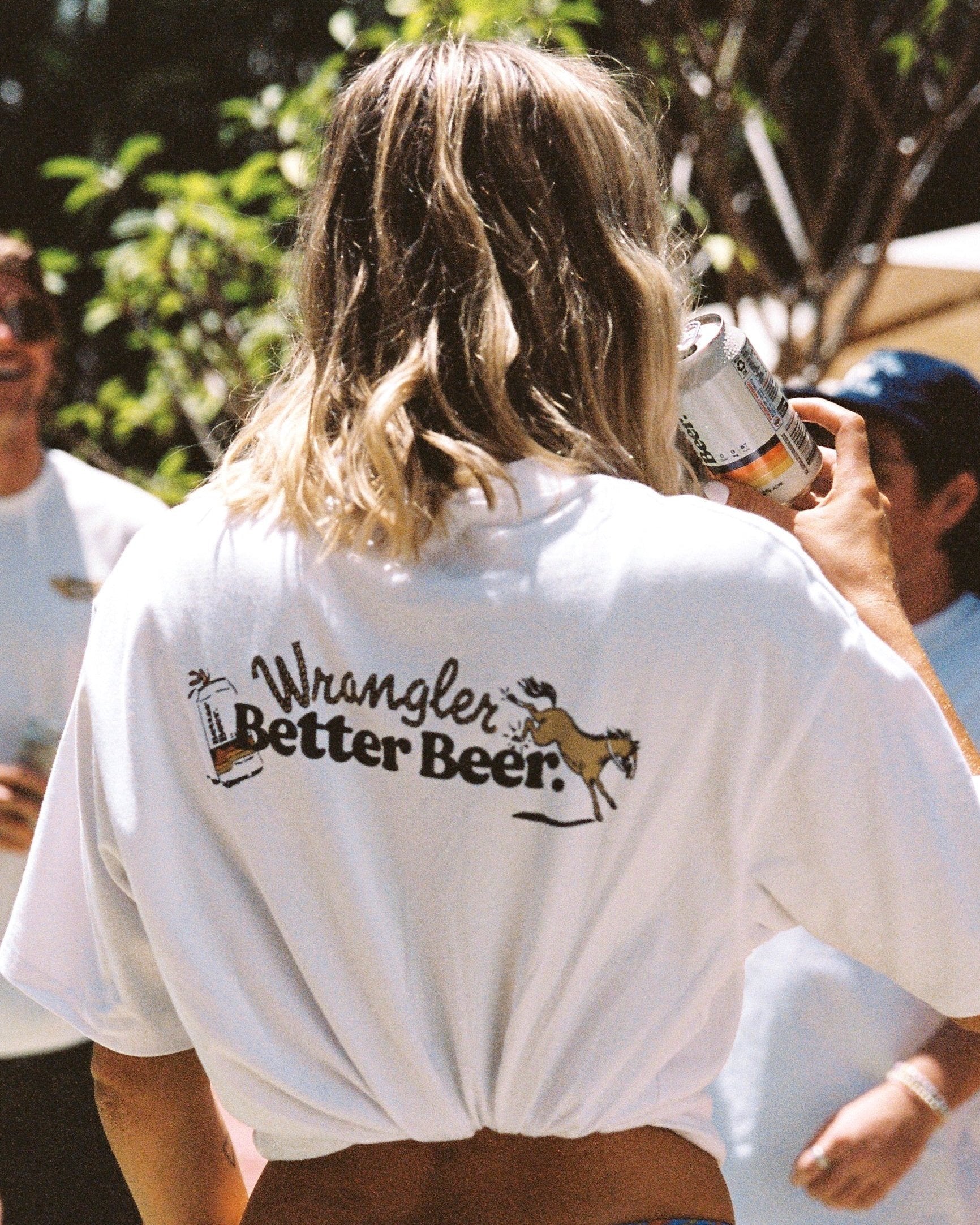 Kicked Slacker Tee - White - Image 2
