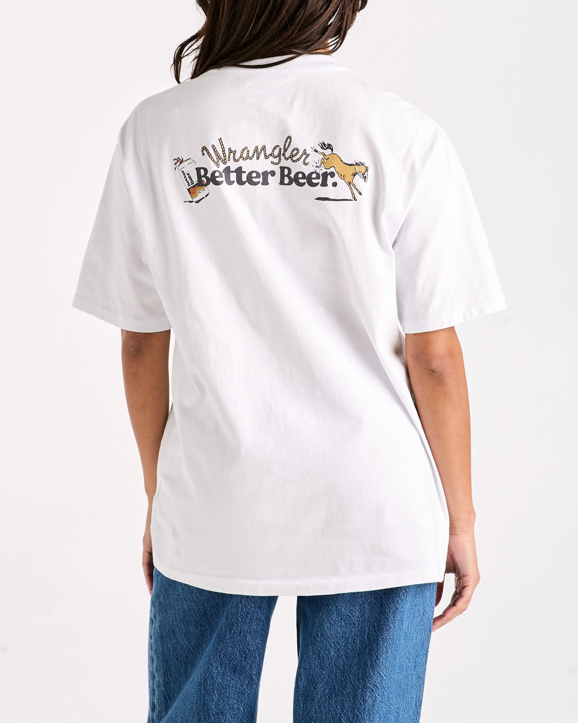 Kicked Slacker Tee - White - Image 8