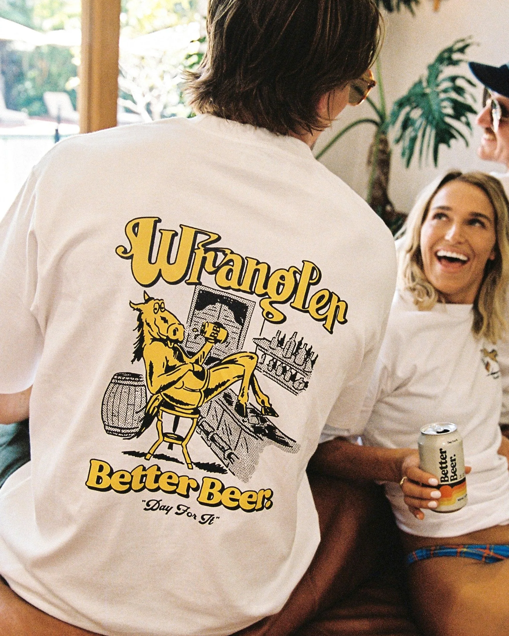 Load Off Slacker Tee - Vintage White - Image 3