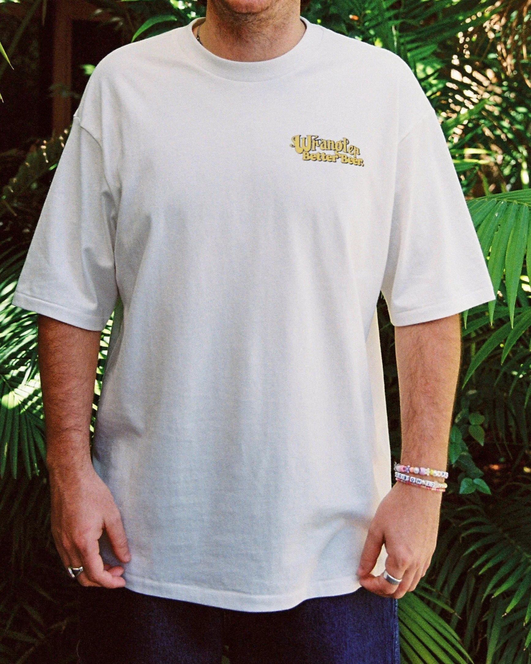 Load Off Slacker Tee - Vintage White - Image 4