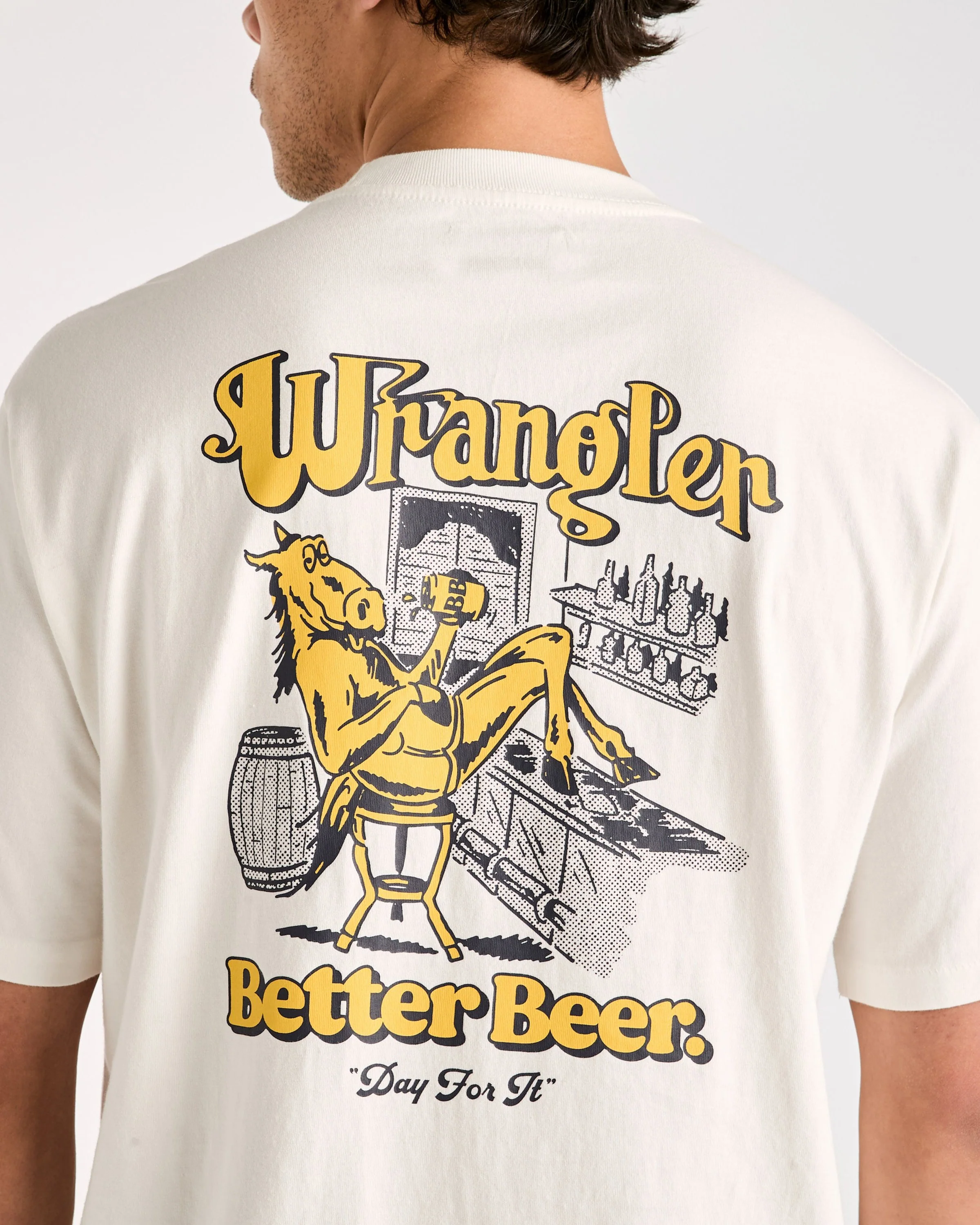 Load Off Slacker Tee - Vintage White - Image 7