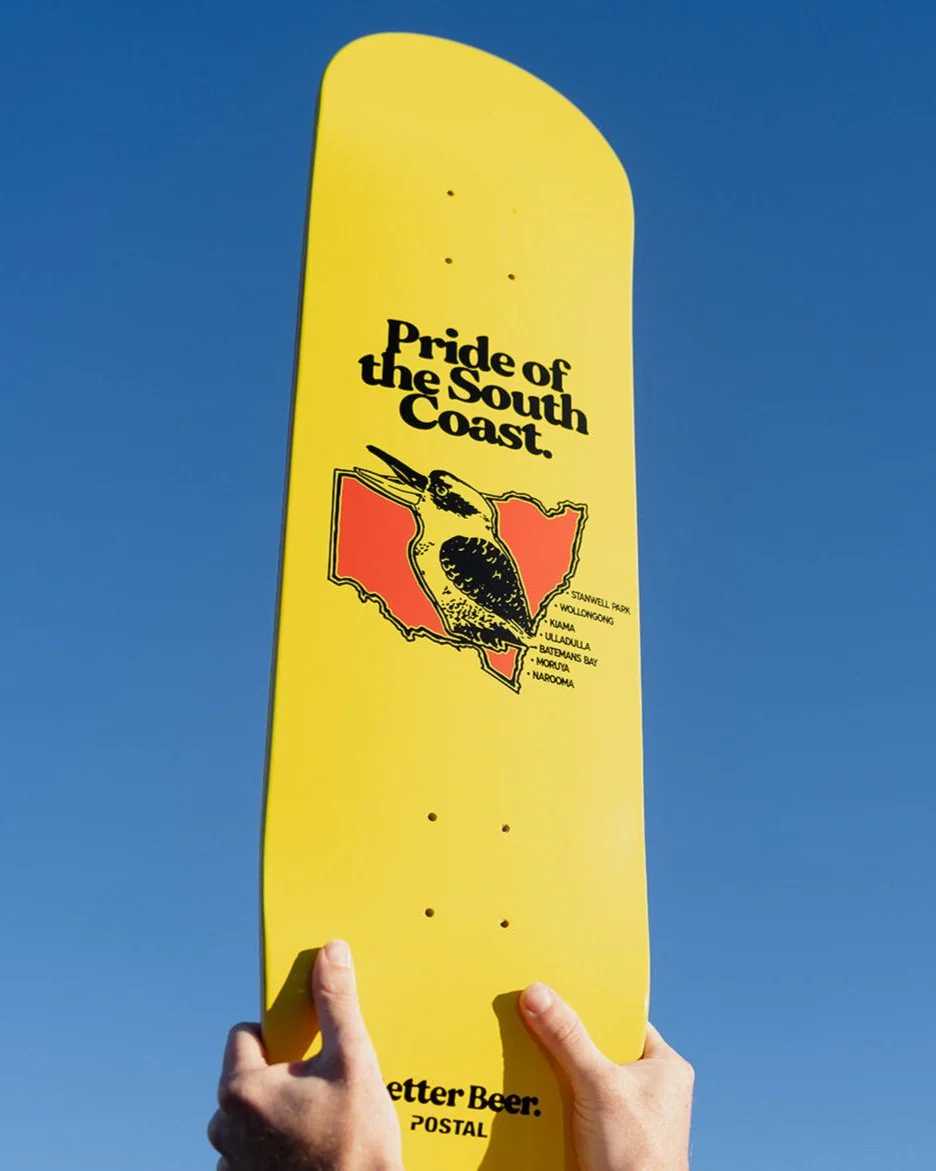 Pride of the South Coast Skateboard Deck