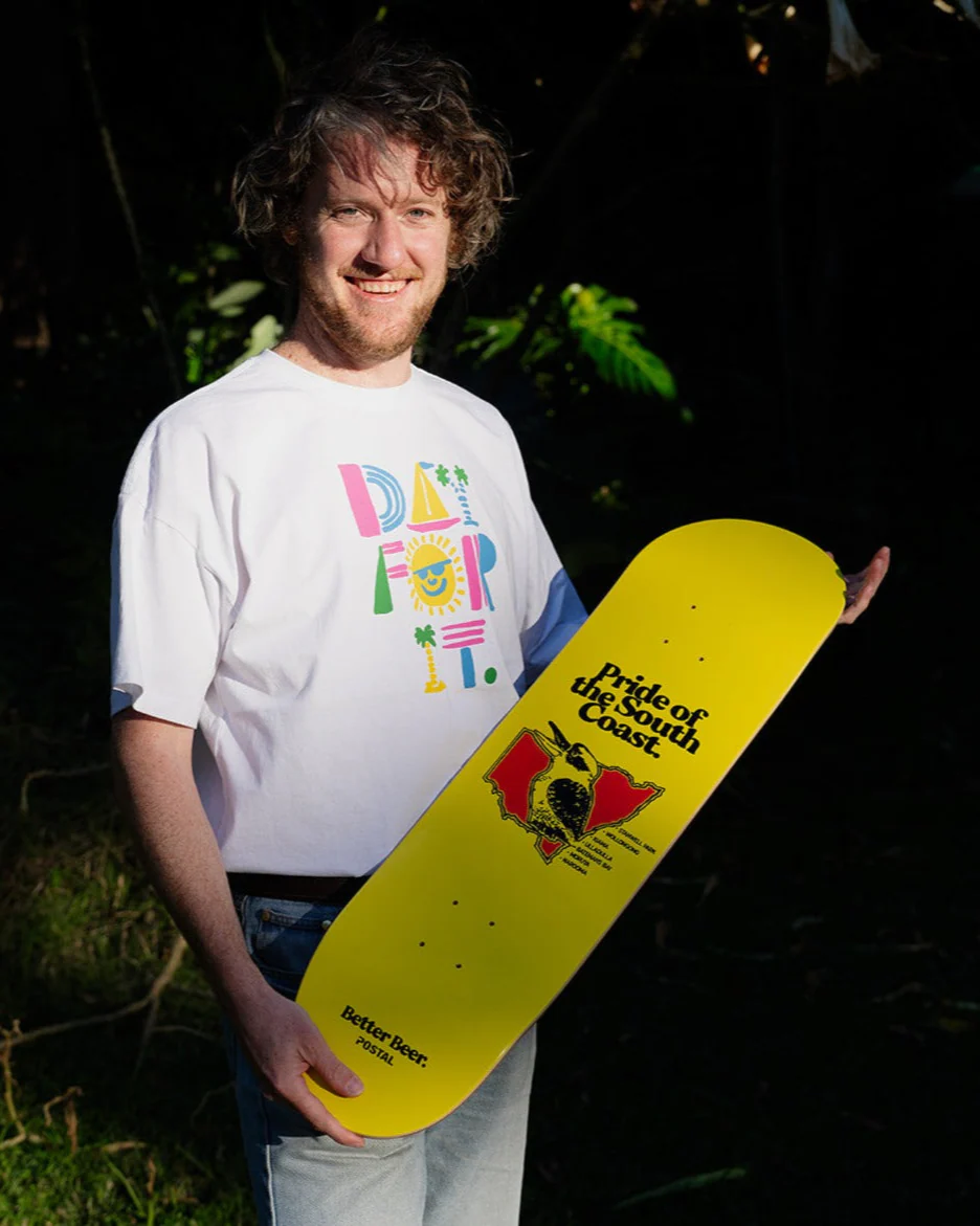 Pride of the South Coast Skateboard Deck - Image 2
