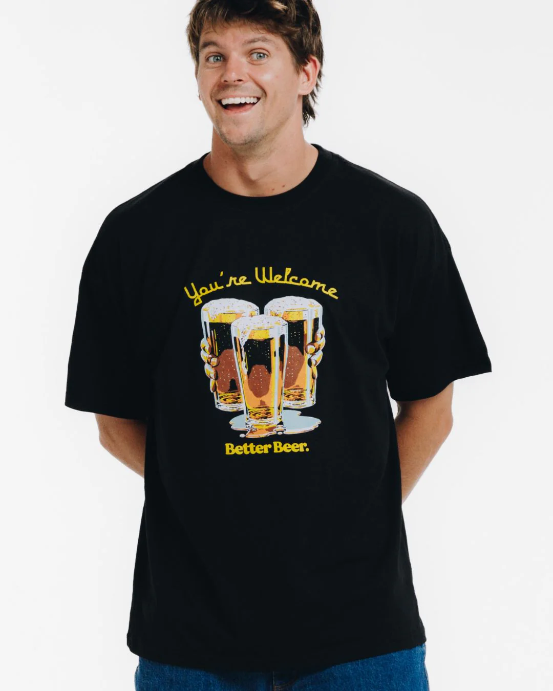My Round Tee - Black