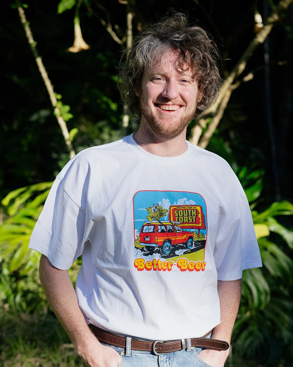South Coast Road Trip Tee - White - Image 4
