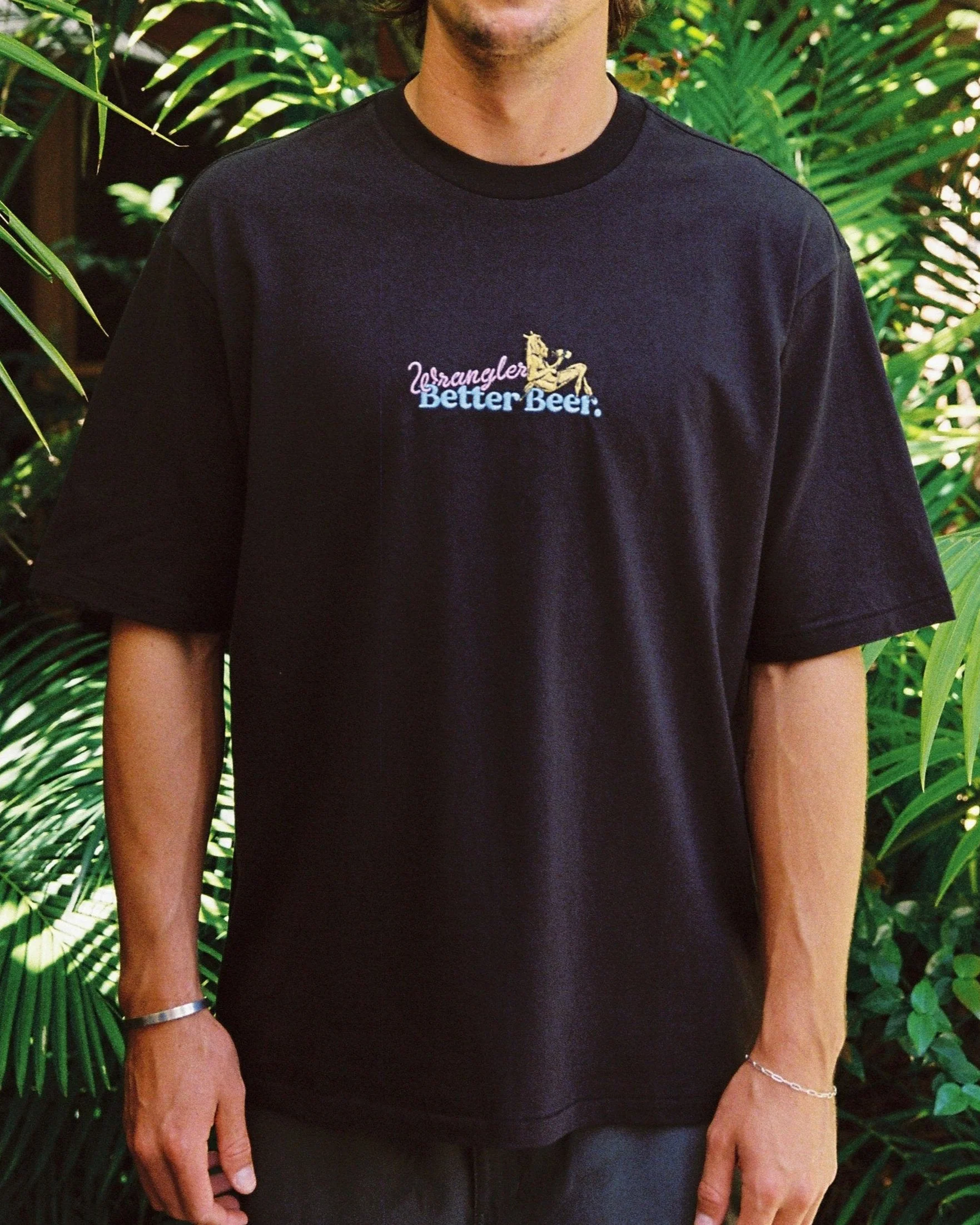 Thirsty Slacker Tee - Worn Black - Image 3