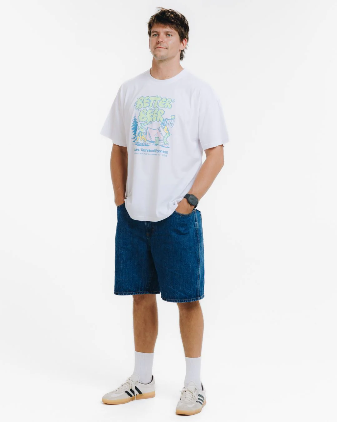 Campfire Tee - White - Image 3